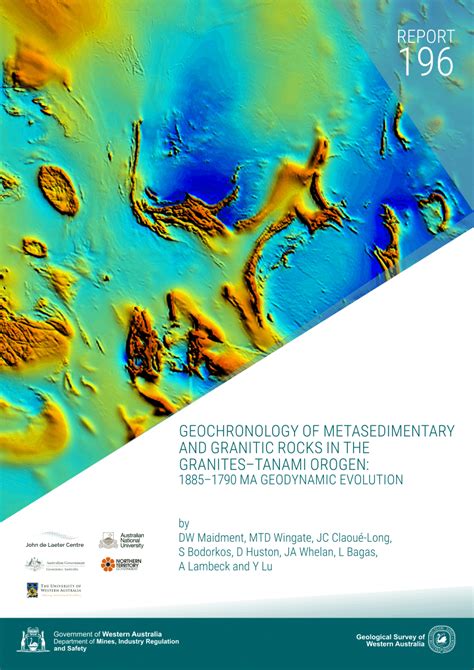 (PDF) Geochronology of metasedimentary and granitic rocks in the Granites-Tanami Orogen: 1885 ...