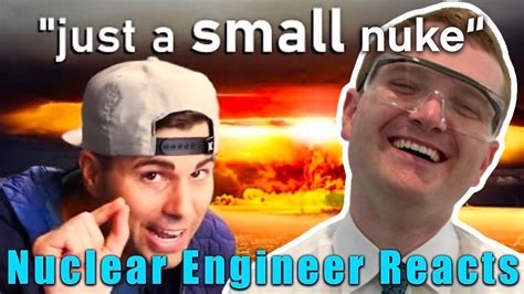 Nuclear Engineer Reacts to MrGreen "Mark Rober's glitterbomb 7.0 be like" - YouTube