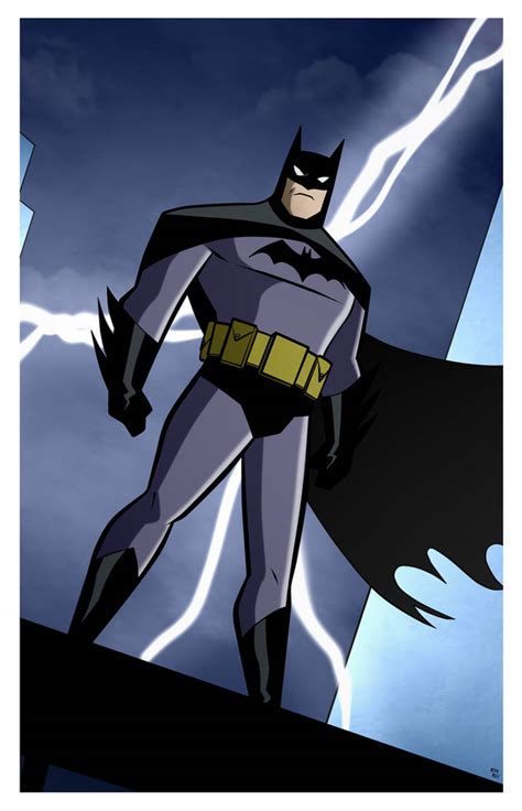 BatMan The Animated Series Intro Fan Art by theofficialRobertMan on ...