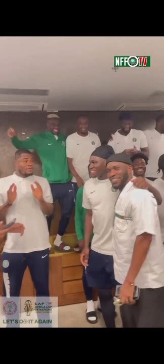 Super Eagles Squad Sing As They Meet Okocha Ahead Of Ivory Coast Clash ...