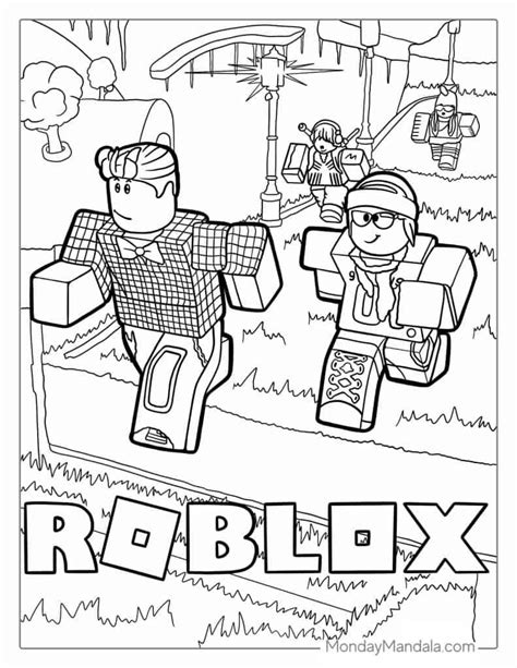 40 Roblox Coloring Pages (Free PDF Printables) | Coloring pages for boys, Minecraft coloring ...