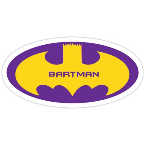 Bartman Logo: Stickers | Redbubble