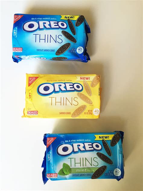 Oreo Thins Are Going to Become Your New Favorite Cookie | Oreo thins, Oreo, Oreo flavors