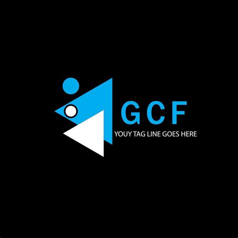 GCF letter logo creative design with vector graphic 7927688 Vector Art ...