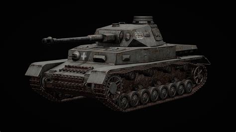 Panzer IV - Buy Royalty Free 3D model by Greg McKechnie (@mckechniegreg6) [098195c] - Sketchfab ...