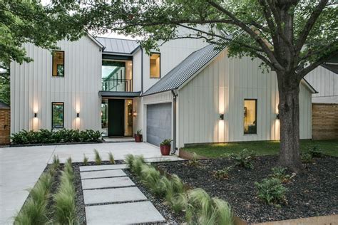 Urban Lake House | Contemporary farmhouse exterior, Modern farmhouse exterior, Lake houses exterior