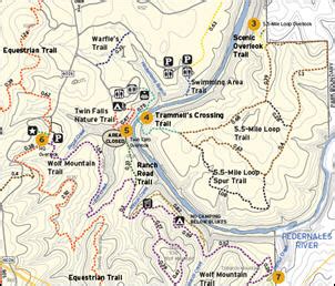 Pedernales Falls State Park Map - Maping Resources