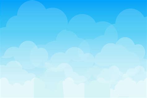 Blue Sky Cloud Vector Background Graphic by nurearth · Creative Fabrica