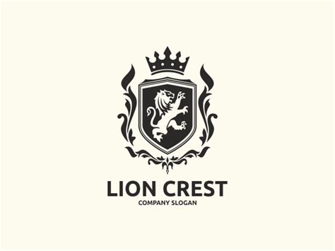 Lion Crest | Logo design agency, Education logo design, Graphic design logo