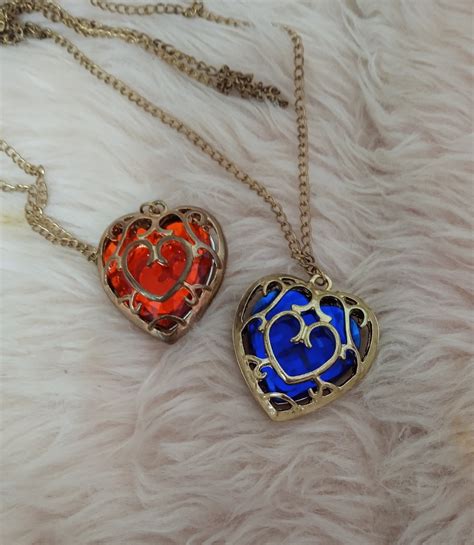 Legend of Zelda Heart Container Necklace, Video Gaming, Gaming ...