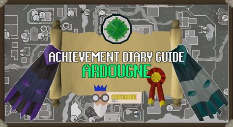 OSRS Ardougne Diary Guide | Most Efficient Order - OSRS Guide