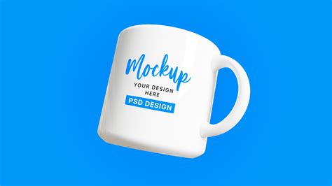 3D Rendering Mug Mockup PSD 22653641 PSD