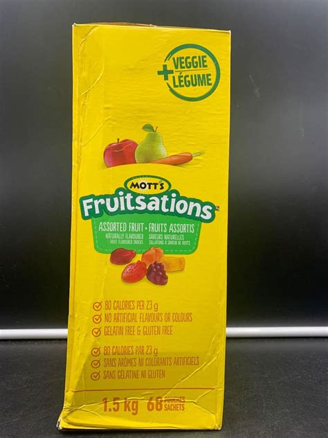 Mott's Fruitsations Assorted Fruit Gummies (68 pouches)