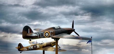 Hawker Hurricane and Supermarine Spitfire Photograph by Barry King | Fine Art America