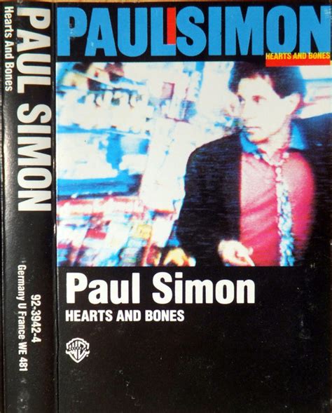 Paul Simon - Hearts And Bones (1983, Cassette) | Discogs