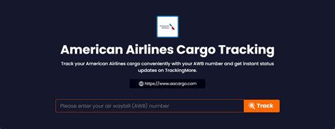 American Airlines Cargo Tracking