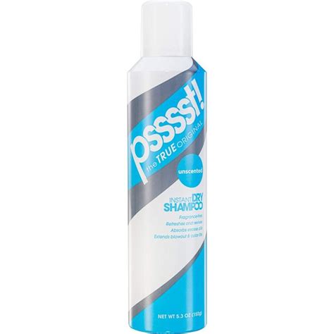 Psssst Shampoo Instant Dry Spray Unsncented 5.3 Ounce 156ml - Walmart.com