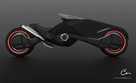 ArtStation - Futuristic motorcycle design, Estela Villas Plaza ...