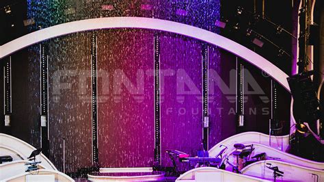 Waterwall at Concert Hall - Fontana Fountains