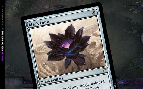 New Magic The Gathering set release revives Black Lotus - SlashGear