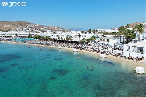 Mykonos Ornos Beach: Photos, Map | Greeka