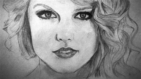 Pencil Sketch Taylor Swift :) by rs909 on DeviantArt
