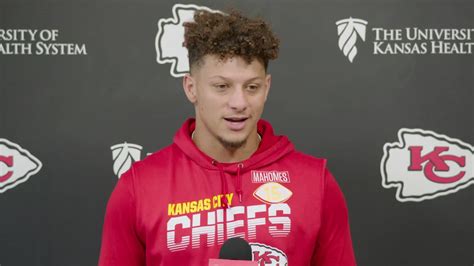 Patrick Mahomes: "I'm excited to work with him" | Press Conference 9/29