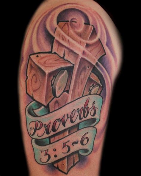 Proverbs 3: 5-6 by Jeremy Miller: TattooNOW