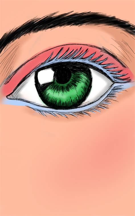 the green eye by styleshapes on DeviantArt