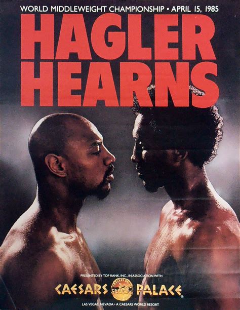 MARVIN HAGLER vs. THOMAS HEARNS (Site) Caesars