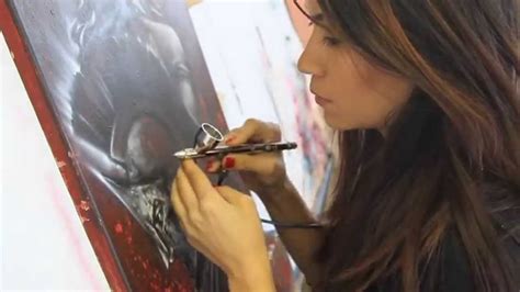 Airbrush Painting On Canvas