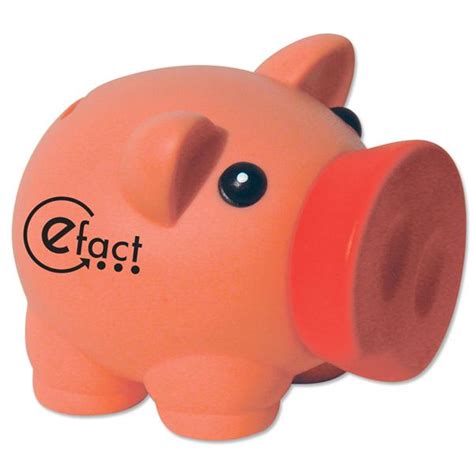 Personalized Pink Piggy Bank - Colored Piggy Bank - Piggy Banks