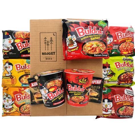 Samyang Buldak Spicy Korean Ramen Variety Pack Set Instant - Etsy India