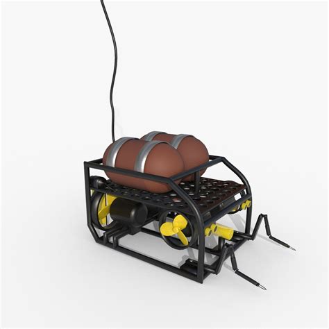 3D Underwater ROV model - TurboSquid 2077293