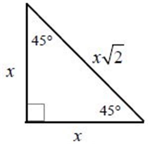 Solve a 45-45-90 Triangle with GradeA