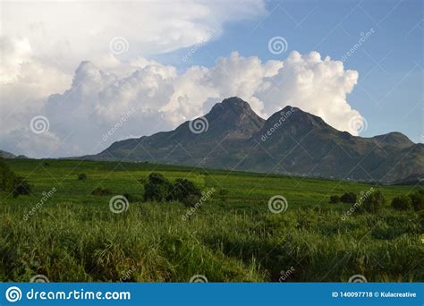 Landscape of Blantyre town stock photo. Image of field - 140097718