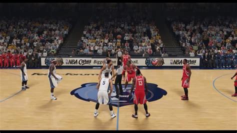 NBA 2K15 HD Gameplay: Rockets vs Grizzlies - YouTube