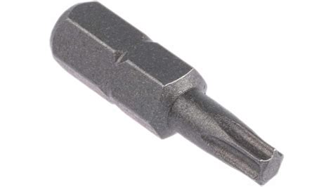 RS PRO Torx Screwdriver Bit, T20 Tip, 25 mm Overall | RS