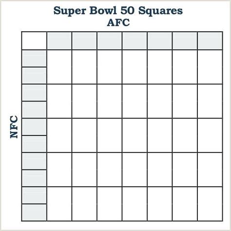 Super Bowl Printable Boxes - Printable Word Searches