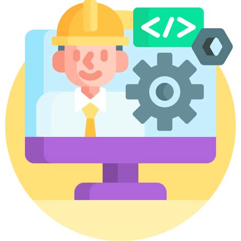 Software engineer Detailed Flat Circular Flat icon