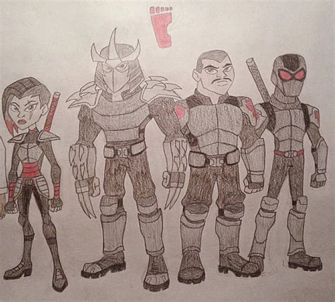 Tmnt The Foot Clan by marizulcool on DeviantArt