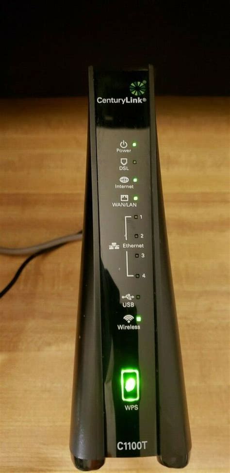 CenturyLink Technicolor C1100T DSL VDSL2 Modem 802.11n WiFi Wireless Router #Centurylink | Dsl ...