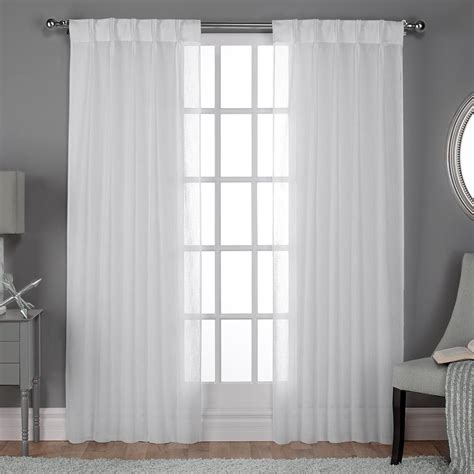 pinch pleat sheer curtains