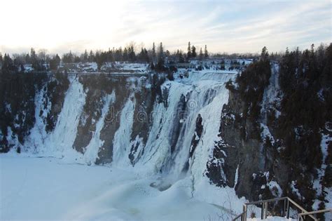 Montmorency Falls In Winter, Quebec City Royalty Free Stock Photos - Image: 17299808