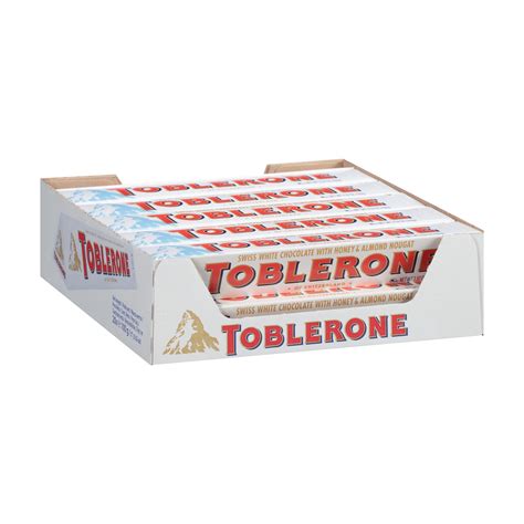 Toblerone White Chocolate, 3.52 Oz. - Walmart.com