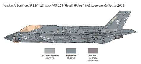 ITALERI - F-35C Lightning II ''CATOBAR version''