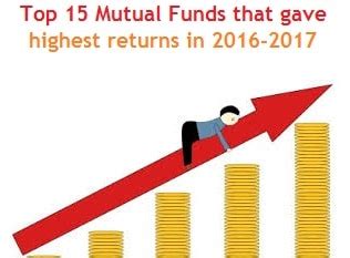 Top 15 Mutual Funds that gave highest returns in 2016