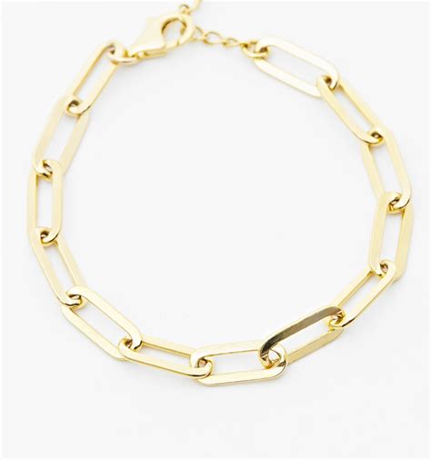 Gold Bracelet: Link Bracelet – Rellery