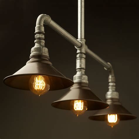 Plumbing Pipe Lights wall and pendant More Industrial Inspired Lighting, Industrial Outdoor ...