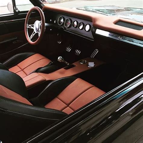 The Hog Ring @thehogring 1965 Chevy Chevel...Instagram photo | Websta | Camaro interior, Custom ...